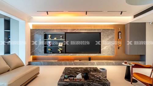一眼心動264㎡輕奢裝修，優(yōu)雅品質(zhì)完美融合|長沙全屋整裝