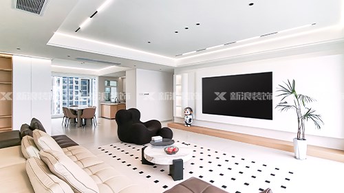 拿捏了！188㎡極簡+原木溫馨舒適很好住|長沙全屋整裝