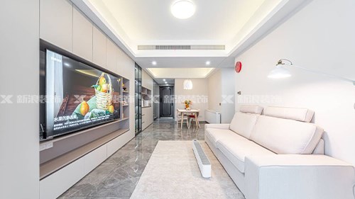 98㎡淺灰色系全屋定制落地，真的香~|長沙全屋整裝