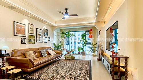 19w搞定125㎡中古風(fēng)裝修 設(shè)計師太會啦！|長沙全屋整裝