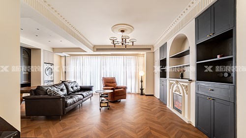 156m²輕法中古 23.8w裝出雜志同款浪漫家|長(zhǎng)沙全屋整裝