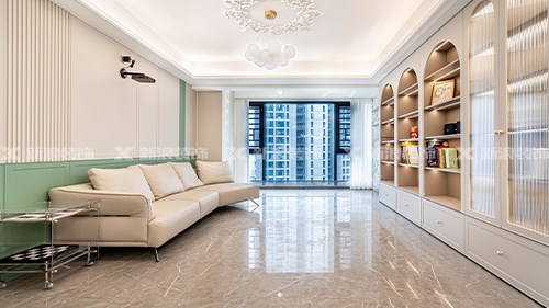 143m²精裝全屋定制，法式奶油溫馨實(shí)用|長沙全屋整裝